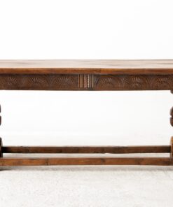 English Refectory Table Dated 1678