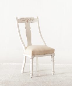 Set Of 4 Painted Dinning Chairs