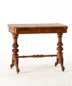 English Victorian Card Table